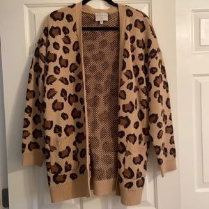 Leopard Cardigan/Sweater